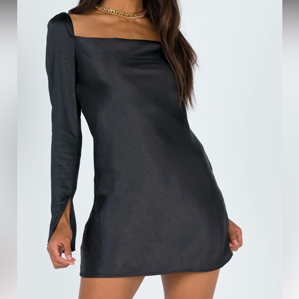Princess Polly black star power mini dress